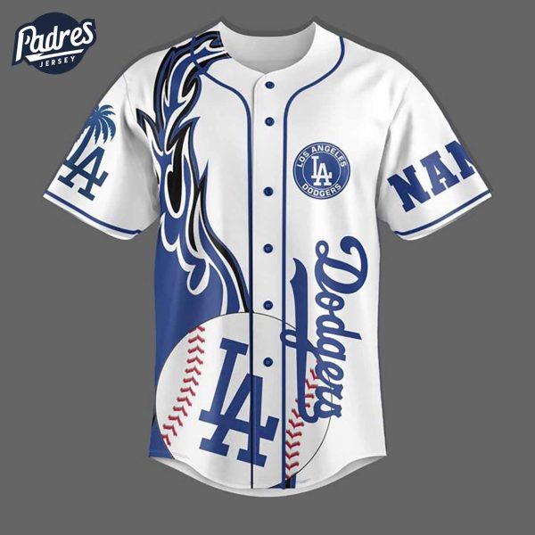 Los Angeles Dodgers NL West Champions Custom Baseball Jersey 3