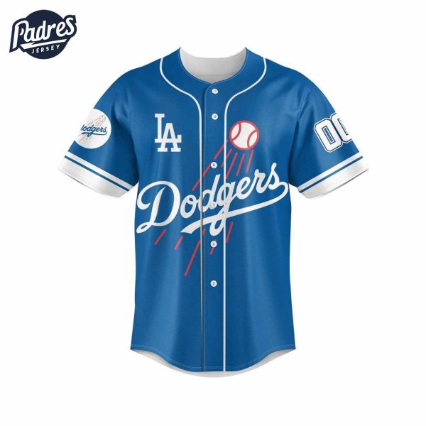 Los Angeles Dodgers Yay Sports NLCS 2024 Custom Number Baseball Jersey 3