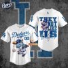 Moo Deng Los Angeles Dodgers Baseball Jersey Style 1