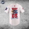 Moo Deng Philadelphia Phillies They Not Like US Baseball Jersey Style 3