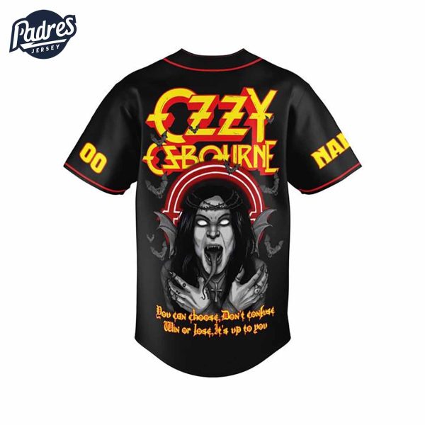 Music Ozzy Osbourne Baseball Jersey Style 3