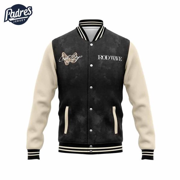 Music Rod Wave Baseball Jacket 2