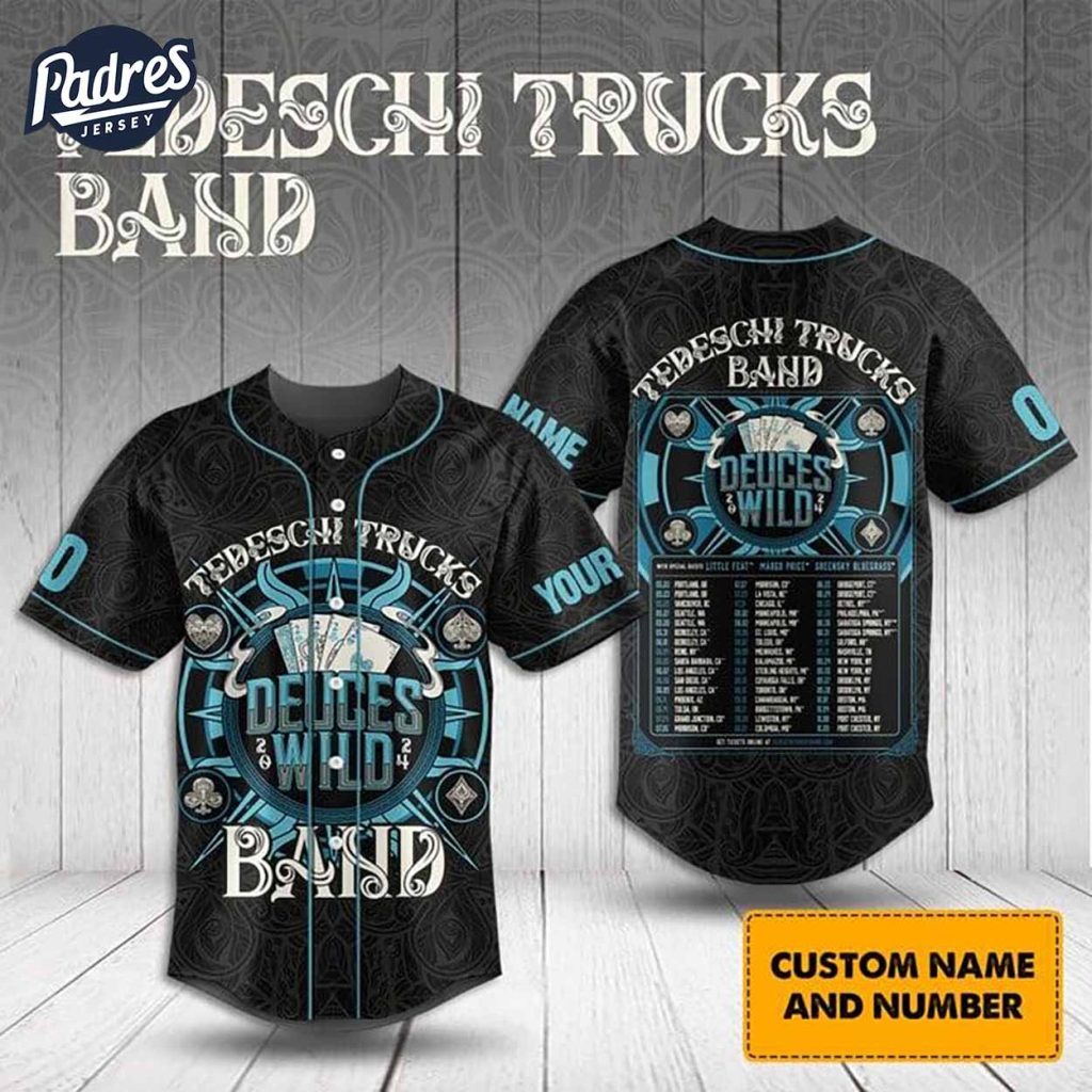 Music Tedeschi Trucks Band Custom Baseball Jersey