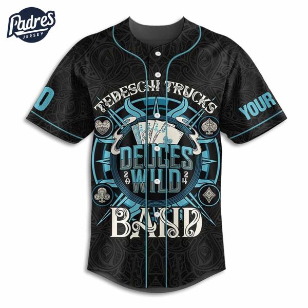 Music Tedeschi Trucks Band Custom Baseball Jersey 2