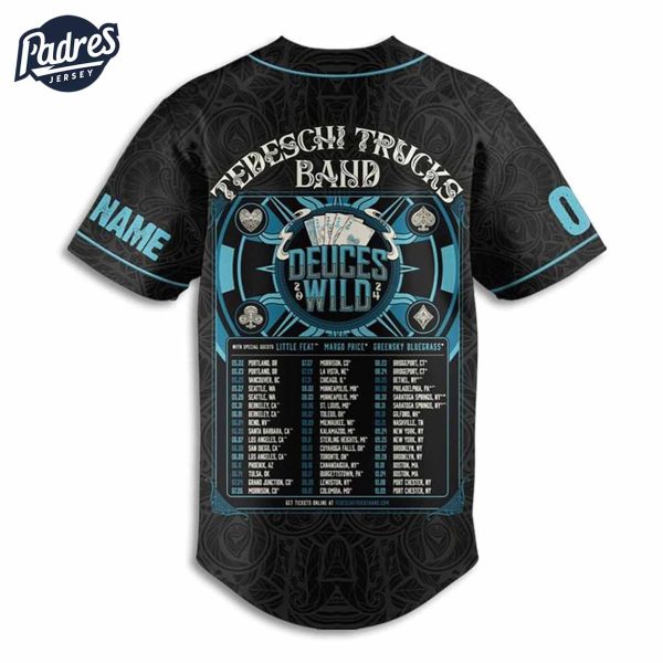 Music Tedeschi Trucks Band Custom Baseball Jersey 3