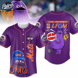 New York Mets LFGM Baseball Jersey 1