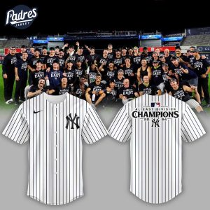 New York Yankees 2024 AL East Division Champions Baseball Jersey Style 1