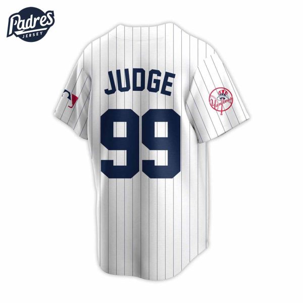 New York Yankees 2024 ALCS Champions JUDGE MLB Baseball Jersey 2