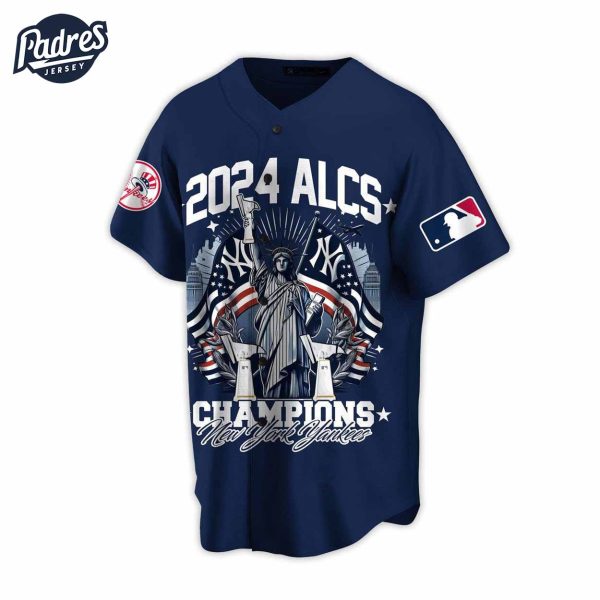 New York Yankees 2024 ALCS Champions JUDGE MLB Baseball Jersey Style 2