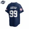 New York Yankees 2024 ALCS Champions JUDGE MLB Baseball Jersey Style 3