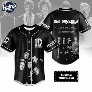 One Direction What Makes You Beautiful Custom Baseball Jersey 1