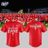 Philadelphia Phillies 2024 We Own The National League East Champions Baseball Jersey 1