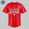 Philadelphia Phillies 2024 We Own The National League East Champions Baseball Jersey 2