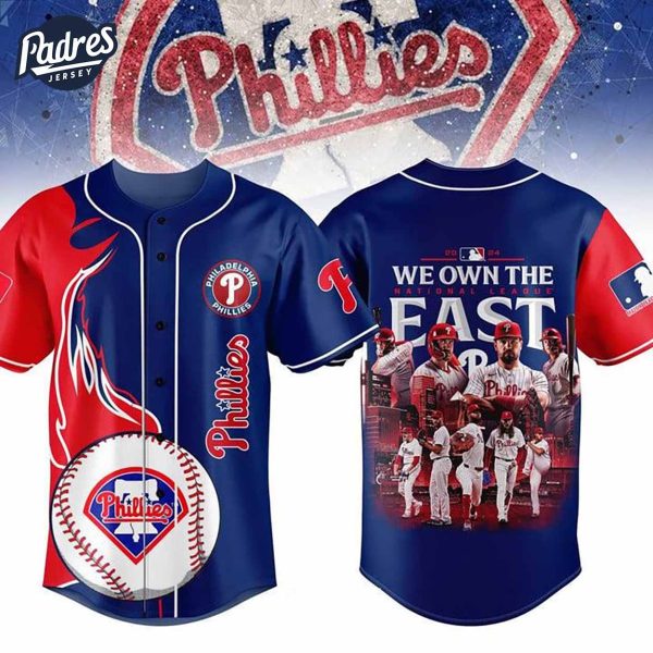 Philadelphia Phillies We Own The East MLB Baseball Jersey 1