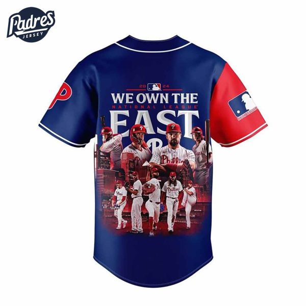 Philadelphia Phillies We Own The East MLB Baseball Jersey 4