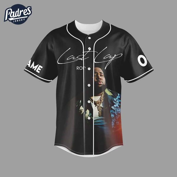 Rod Wave Last Lap Custom Baseball Jersey 2