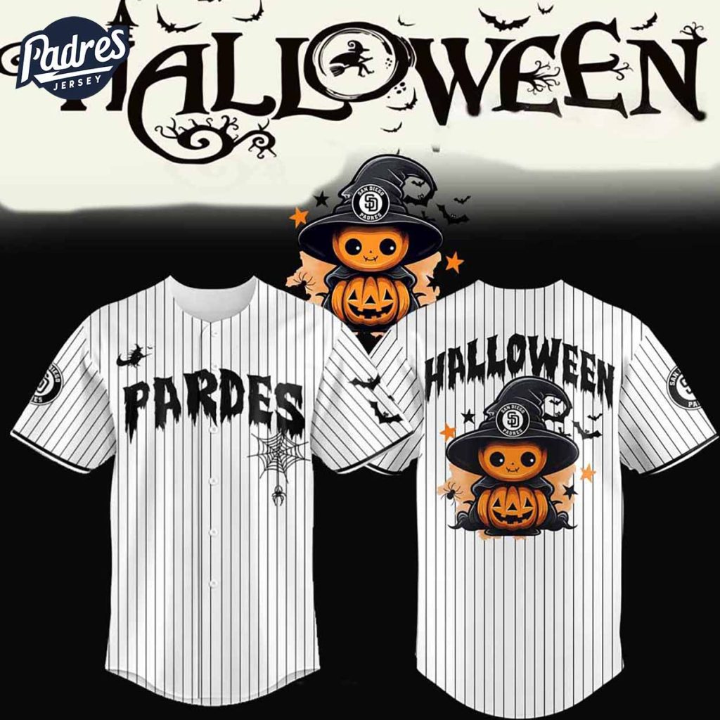 San Diego Padres Happy Halloween Baseball Jersey