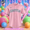 Seattle Mariners x Hello Kitty Night Baseball Jersey 2