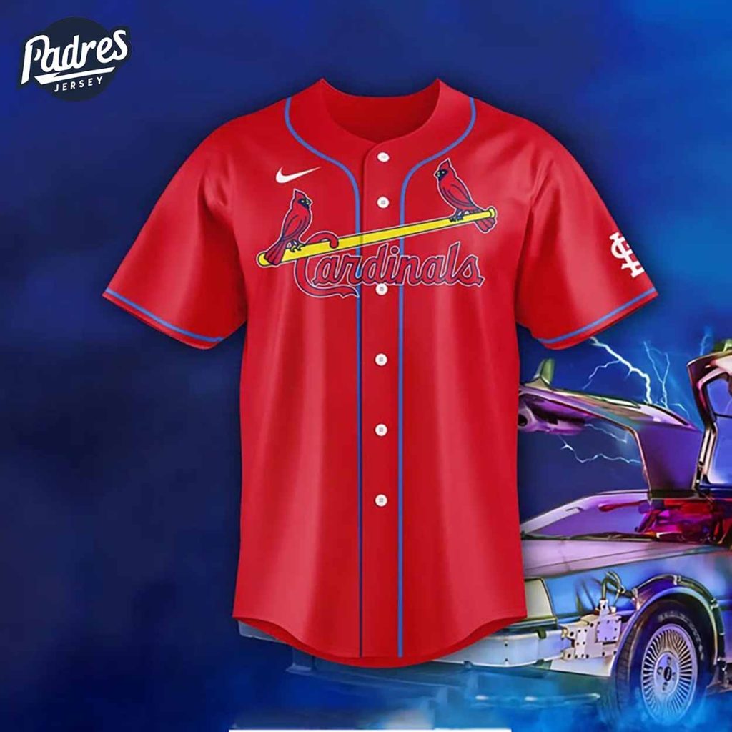 St Louis Cardinals 2024 Back To The Future Baseball Jersey