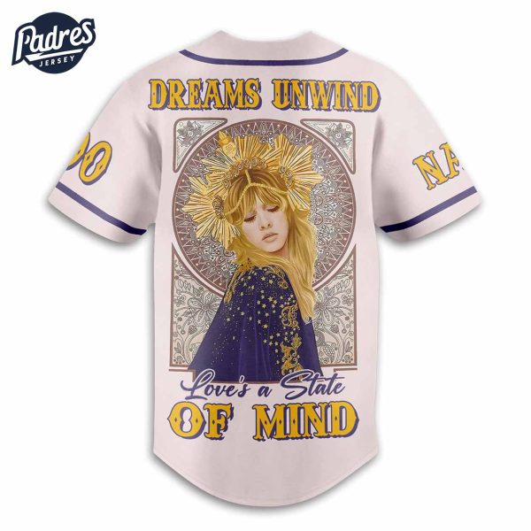 Stevie Nicks Dreams Unwind Of Mind Custom Baseball Jersey Style 3