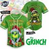 The Grinch Just Waiting For Christmas 2024 Baseball Jersey 1