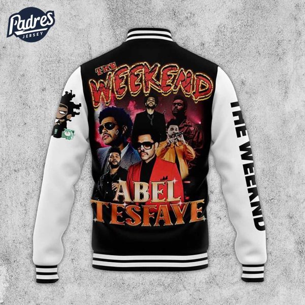 The Weeknd Abel Tesfaye Custom Baseball Jacket 4