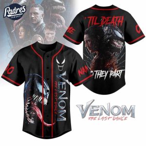 Venom The Last Dance 2024 Baseball Jersey Style 1