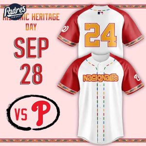 Washington Nationals Hispanic Heritage Day 2024 Baseball Jersey Style 1