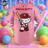 Washington Nationals X Hello Kitty 2024 Pink Baseball Jersey 2