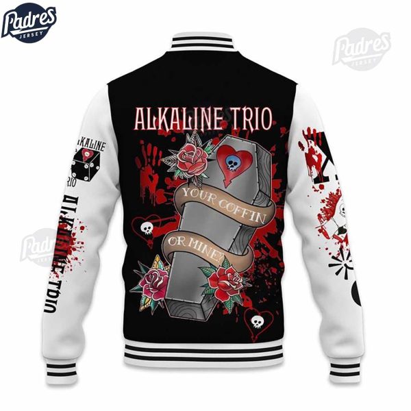 Alkaline Trio Your Baseball Jacket Custom Name 3