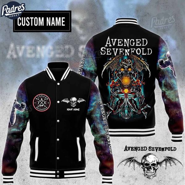 Avenged Sevenfold Baseball Jacket Custom Name 1