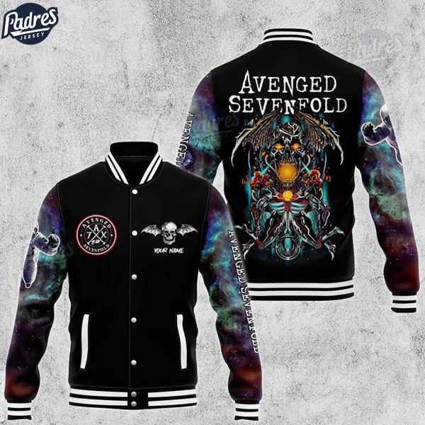 Avenged Sevenfold Baseball Jacket Custom Name 2