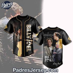 Billy Joel Baseball Jersey Music Merch 1