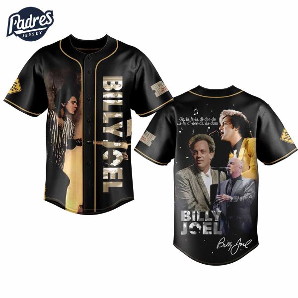 Billy Joel Baseball Jersey Music Merch 2