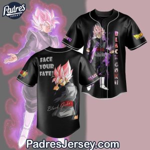 Black Rose Goku Baseball Jersey Outfit Dragon Ball Z 1