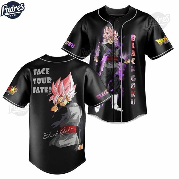 Black Rose Goku Baseball Jersey Outfit Dragon Ball Z 2