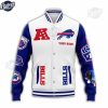 Buffalo Bills NFL Baseball Jacket Custom Name 3