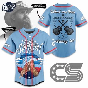 Chris Stapleton Custom Baseball Jersey Style 1