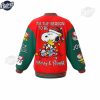 Christmas Team Snoopy Baseball Jacket 4