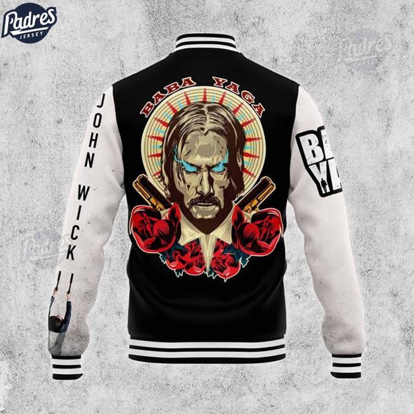 Custom John Wick Baba Yaga Movie Baseball Jacket 3