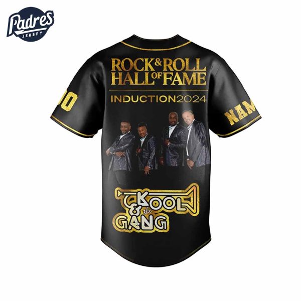 Custom Kool The Gang Rock And Roll Hall Of Fame Baseball Jersey 3