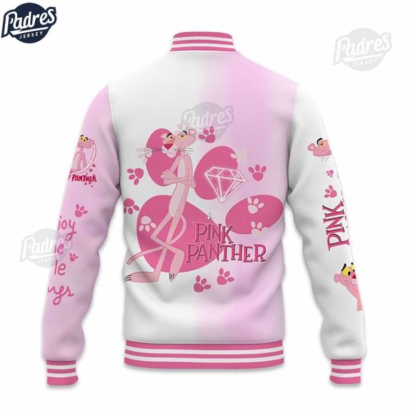 Custom Movie Pink Panther Baseball Jacket 3