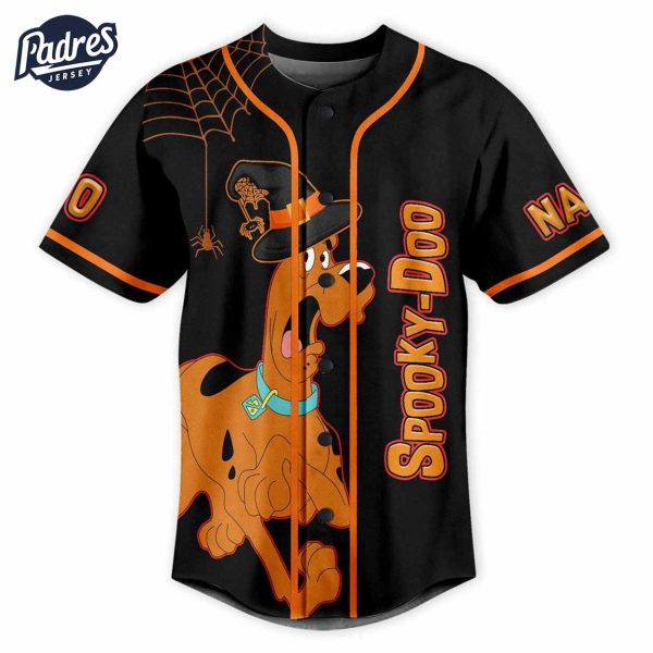 Custom Scooby Doo Halloween Baseball Jersey Unique Design 2