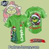 Custom The Grinch Baseball Jersey Outfit 1