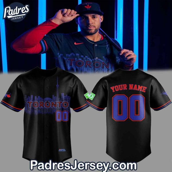 Custom Toronto Blue Jays City Connect 2024 Baseball Jersey 1