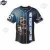 Custom Usher Past Present Future Baseball Jersey 3