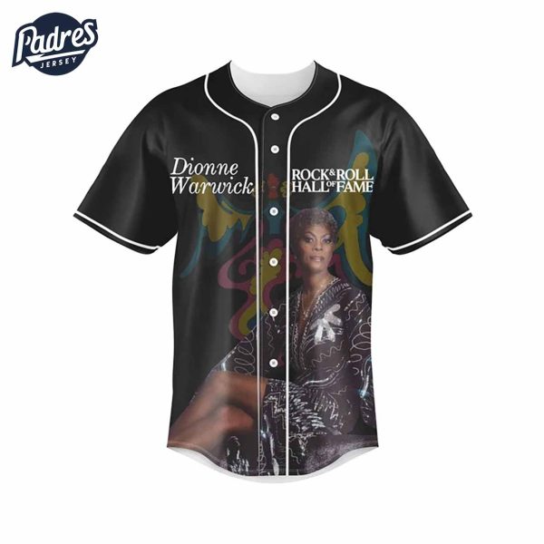 Dionne Warwick Rock And Roll Hall Of Fame Baseball Jersey 2