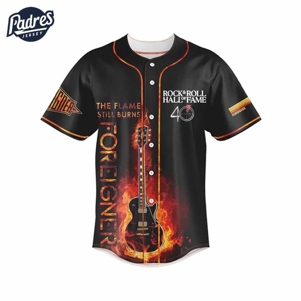 Foreigner Band Rock And Roll Hall Of Fame 2024 Baseball Jersey 2