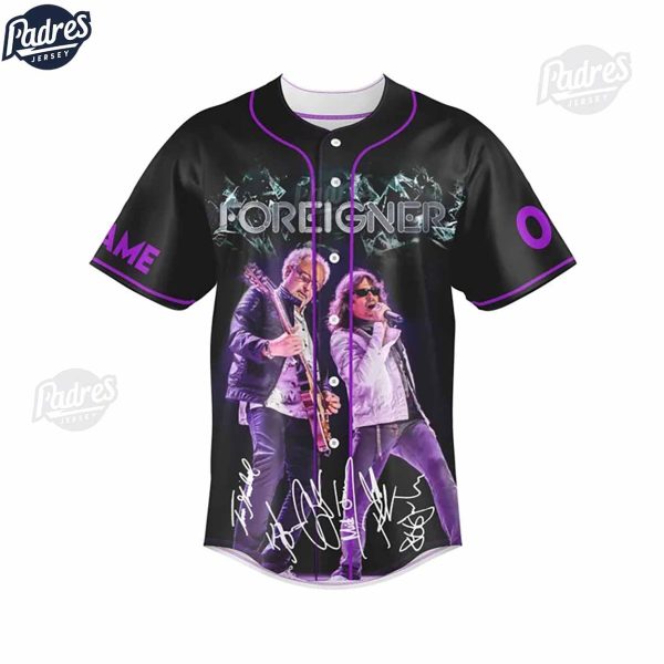 Foreigner The Flame Still Burns Personalized Baseball Jersey Outfit 3