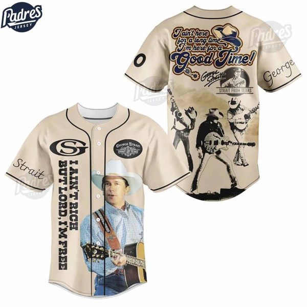 George Strait Baseball Jersey Outfit 2